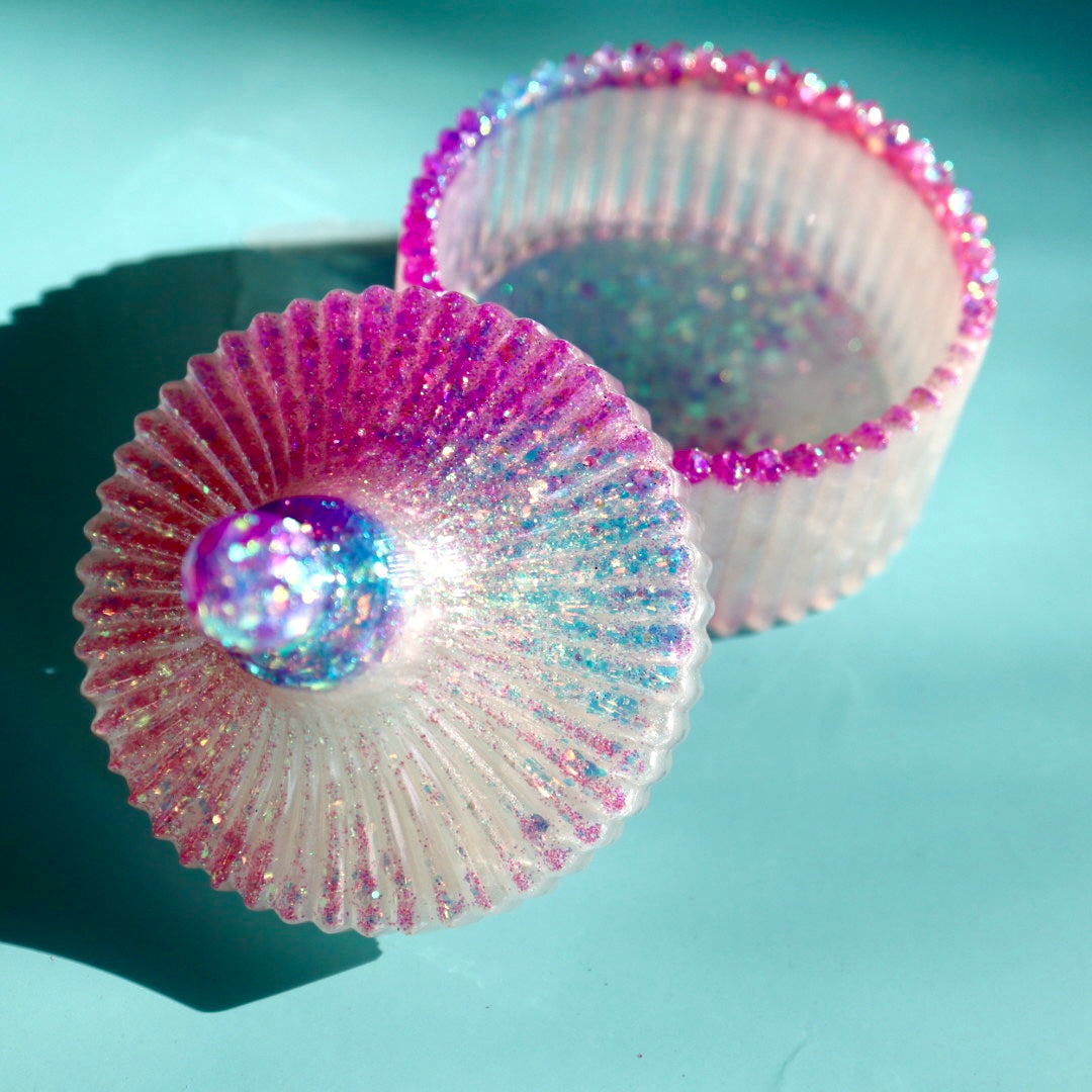 Ribbed Trinket Box - Silicone Mould
