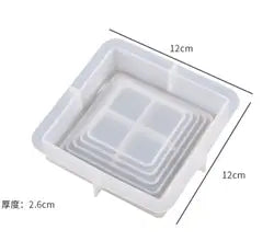 Arch Wave Tray & Trinket Tray (6 designs) - Silicone Mould