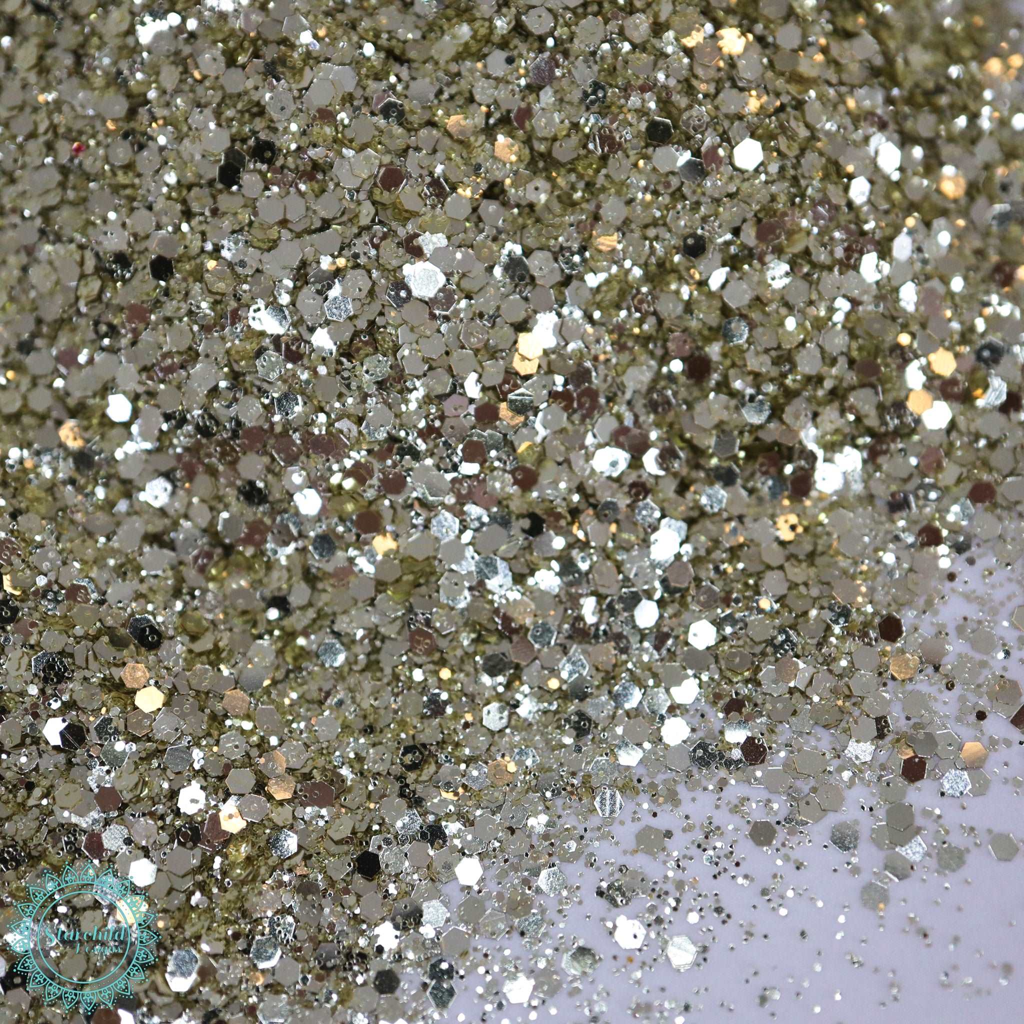 Champagne Gold - Metallic Glitter, Epoxy Resin Art, Brisbane, Australia
