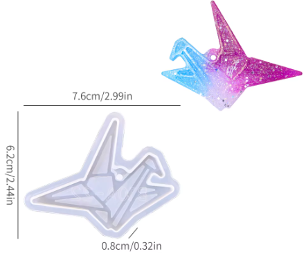 Origami Crane - Silicone Mold