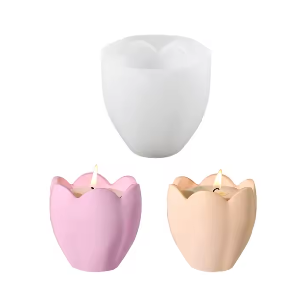 Tulip Flower Vase - Silicone Mould