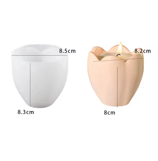 Tulip Flower Vase - Silicone Mould