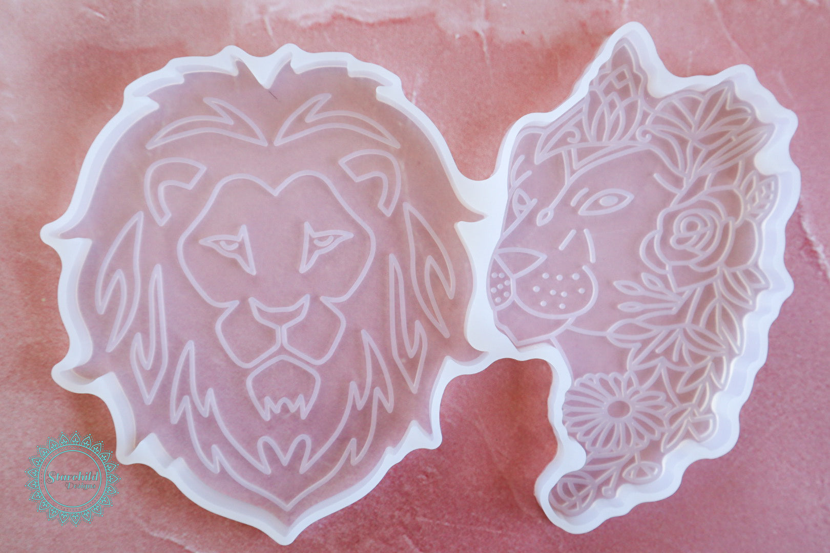 Lion Coaster Silicone Mould, Epoxy Resin Art, Brisbane, Australia