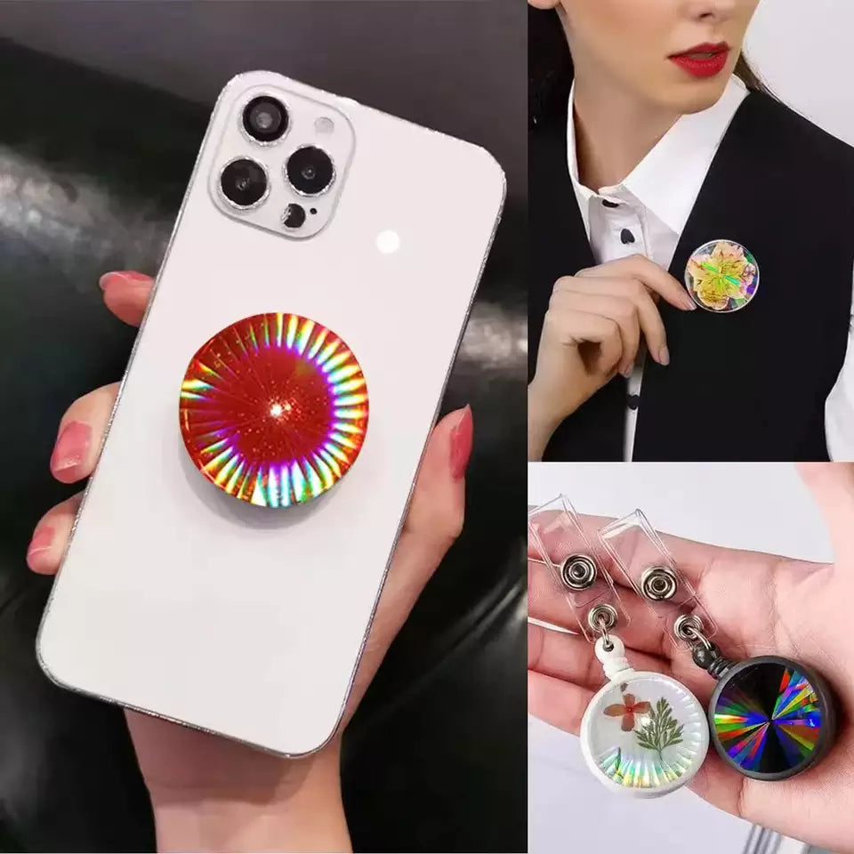 Holographic Pop Socket - Silicone Mould