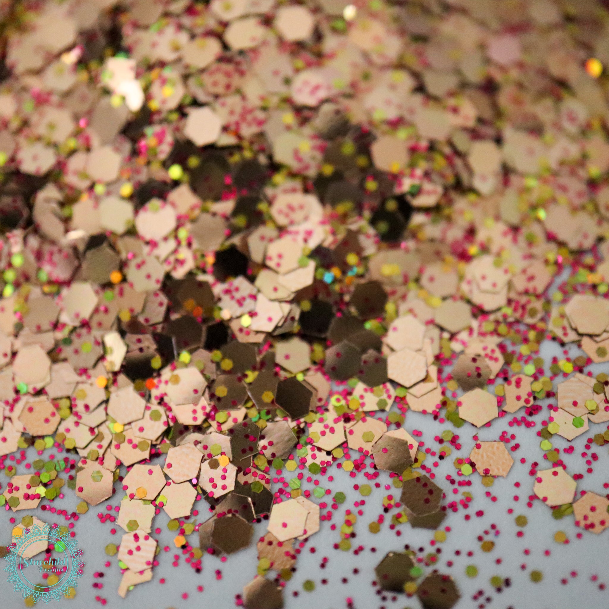Luminous Gold - Metallic Chunky Glitter