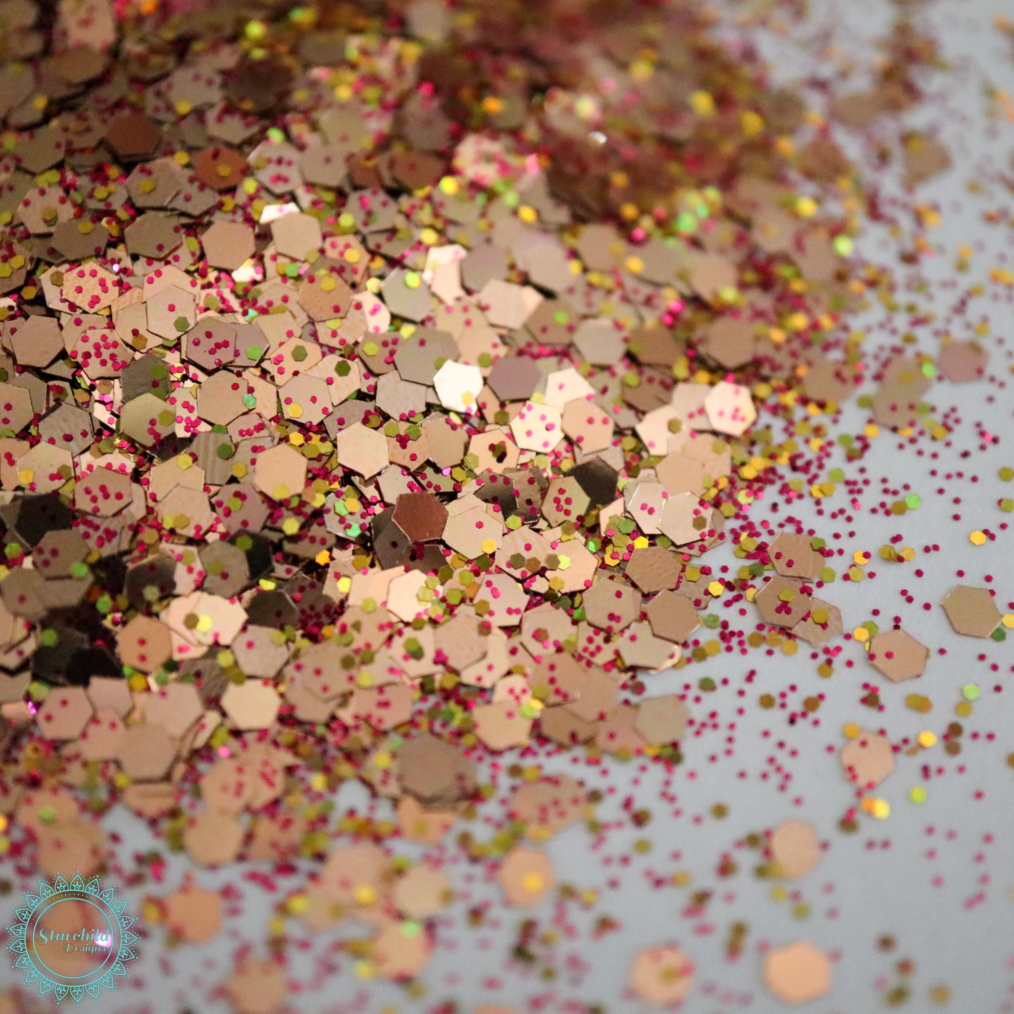 Luminous Gold - Metallic Chunky Glitter