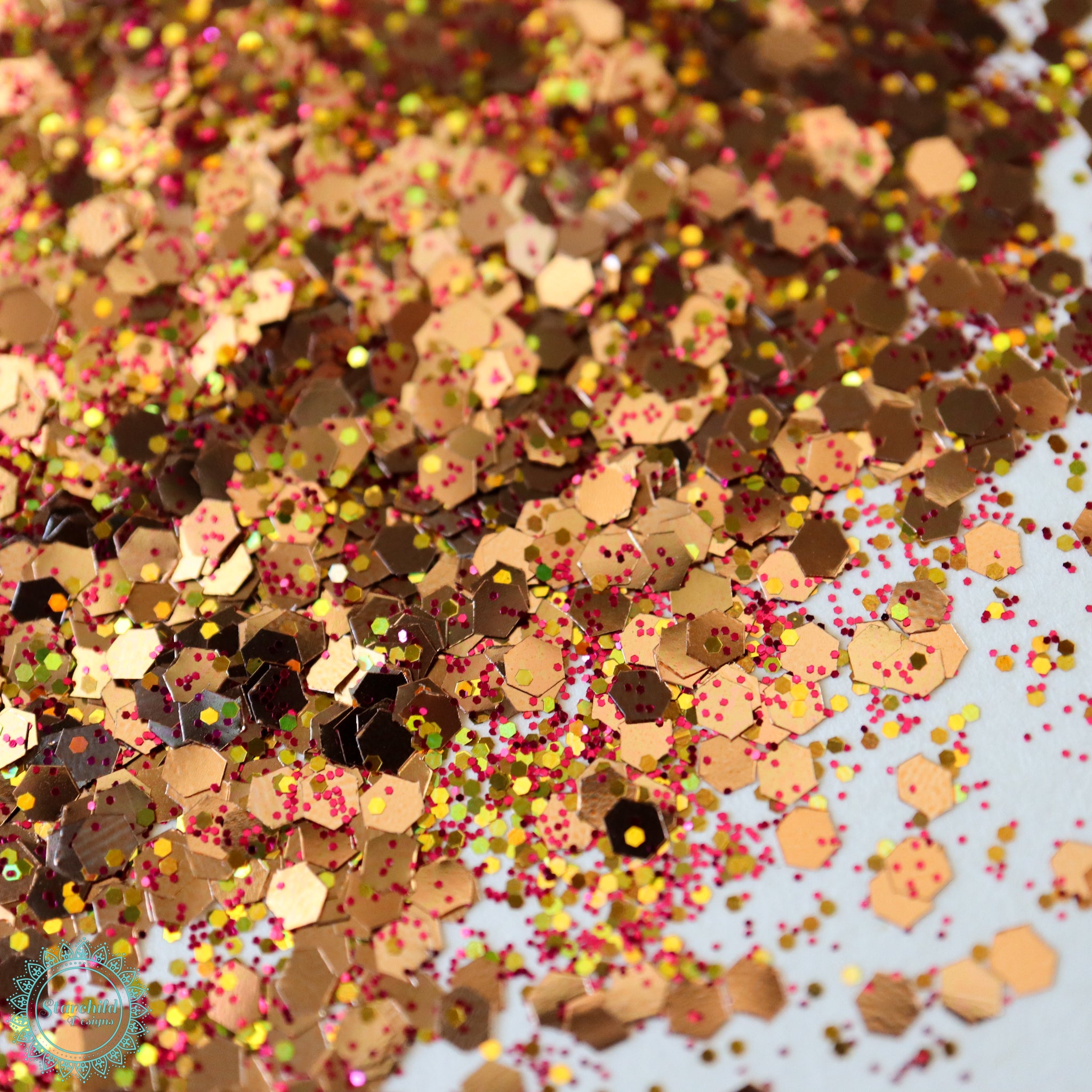 Luminous Gold - Metallic Chunky Glitter