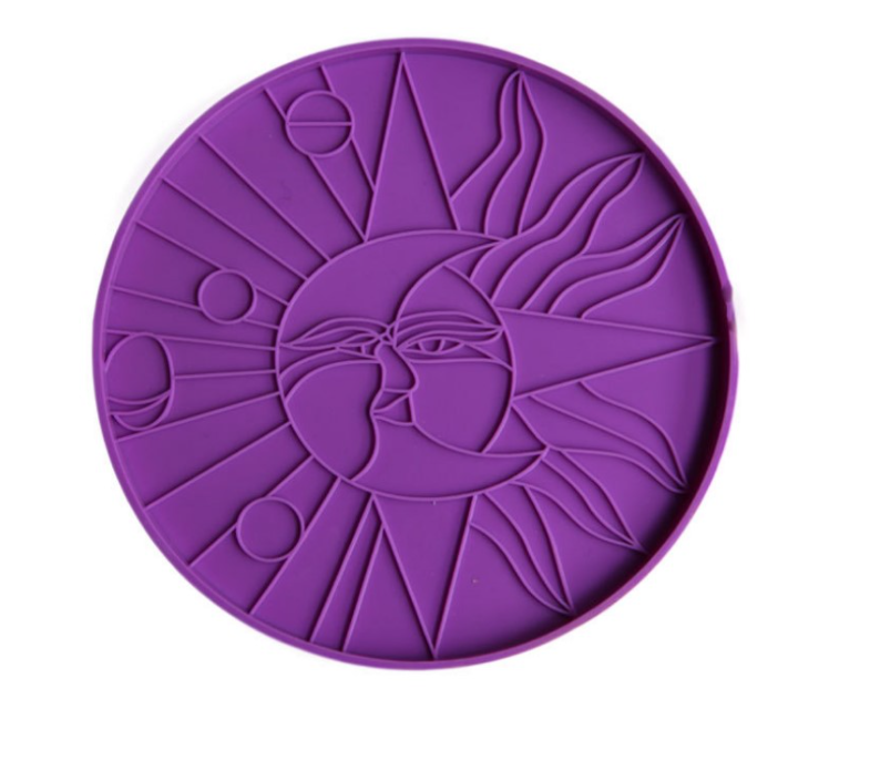 Sun Moon Coaster Silicone Mould, Epoxy Resin, Brisbane, Australia