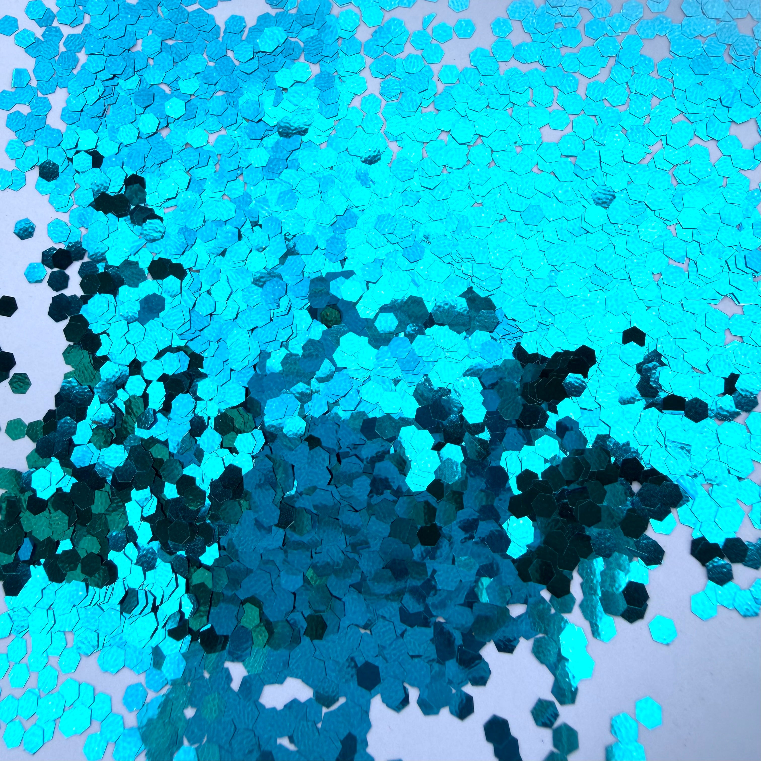Bondi Blue - Metallic Chunky Glitter