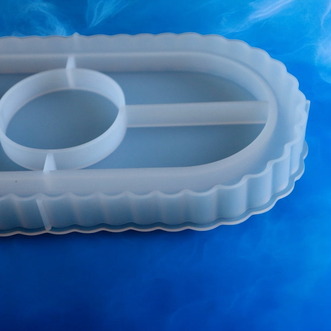 Ribbed Trinket Dish - Silicone Mould