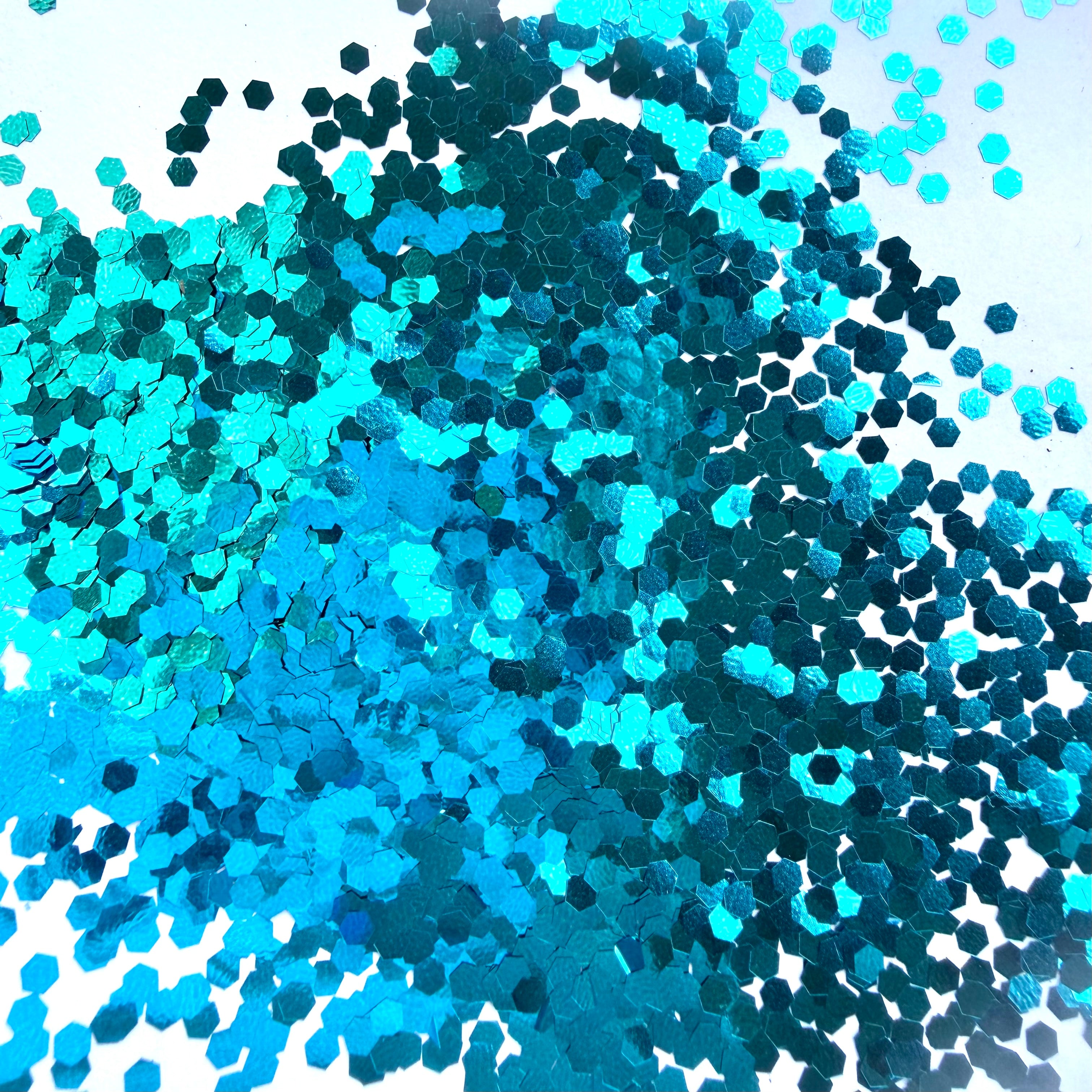 Bondi Blue - Metallic Chunky Glitter