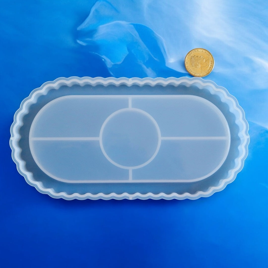 Ribbed Trinket Dish - Silicone Mould