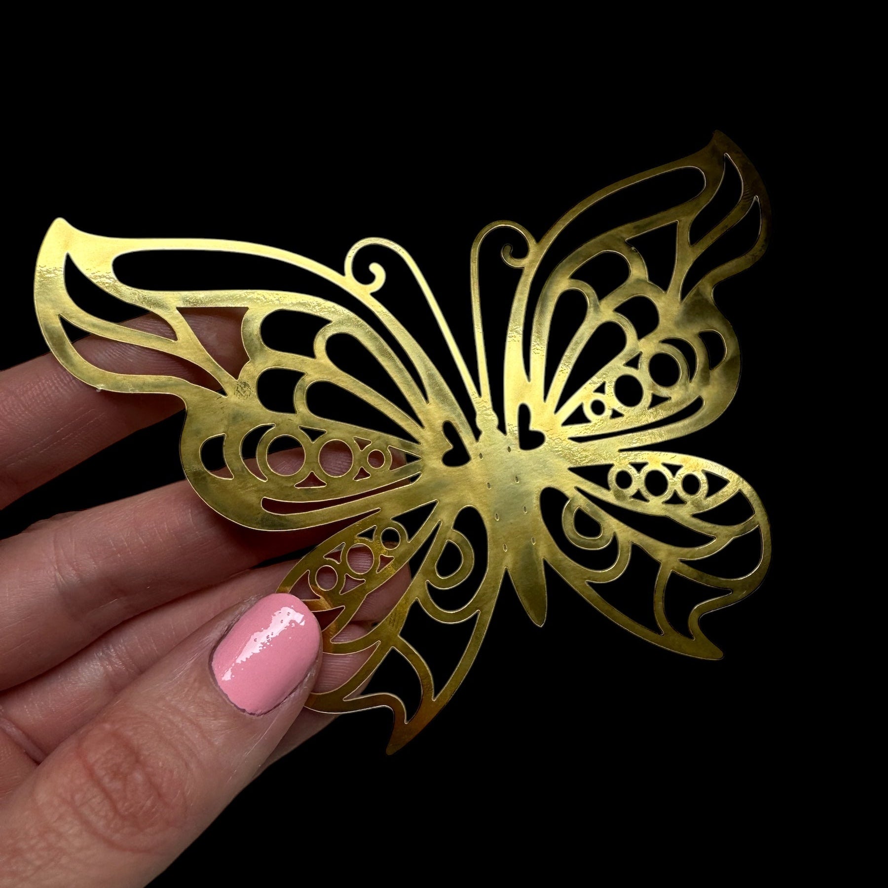Butterfly Design 1 - Gold Foil Insert (10 pack)