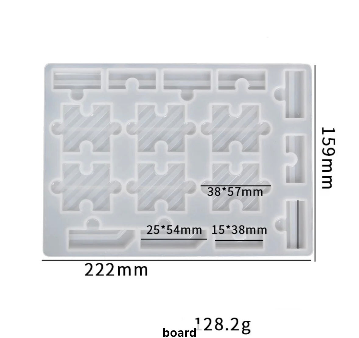 Puzzle - Silicone Mould