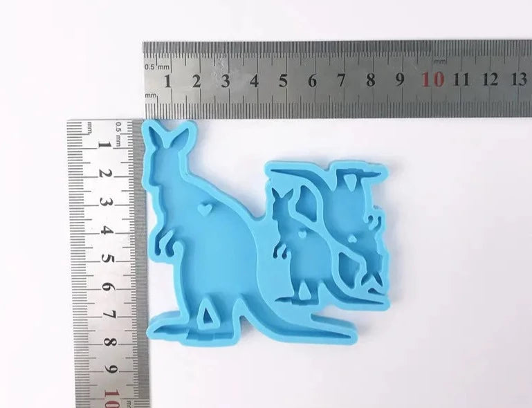 Kangaroo Keychain - Silicone Mould