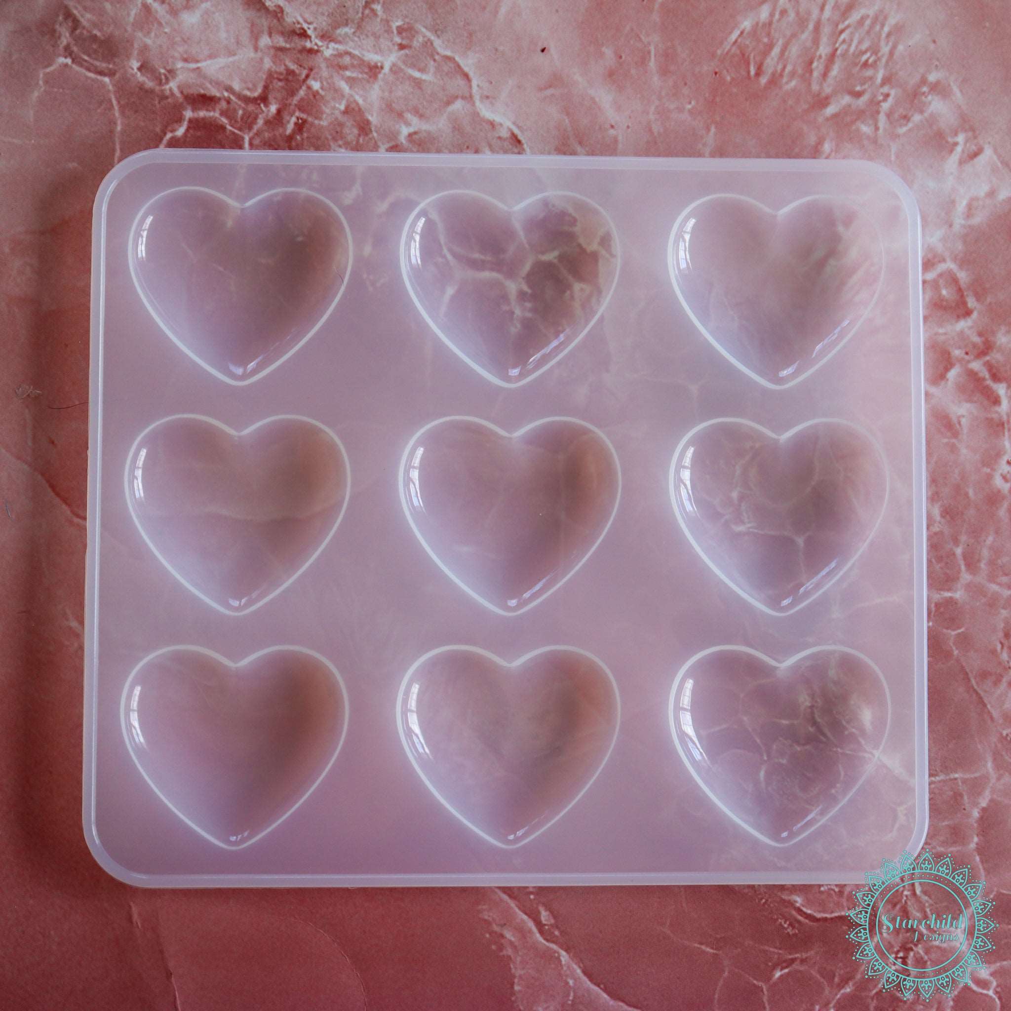 Heart Mould for Pocket Hugs - Silicone Mould