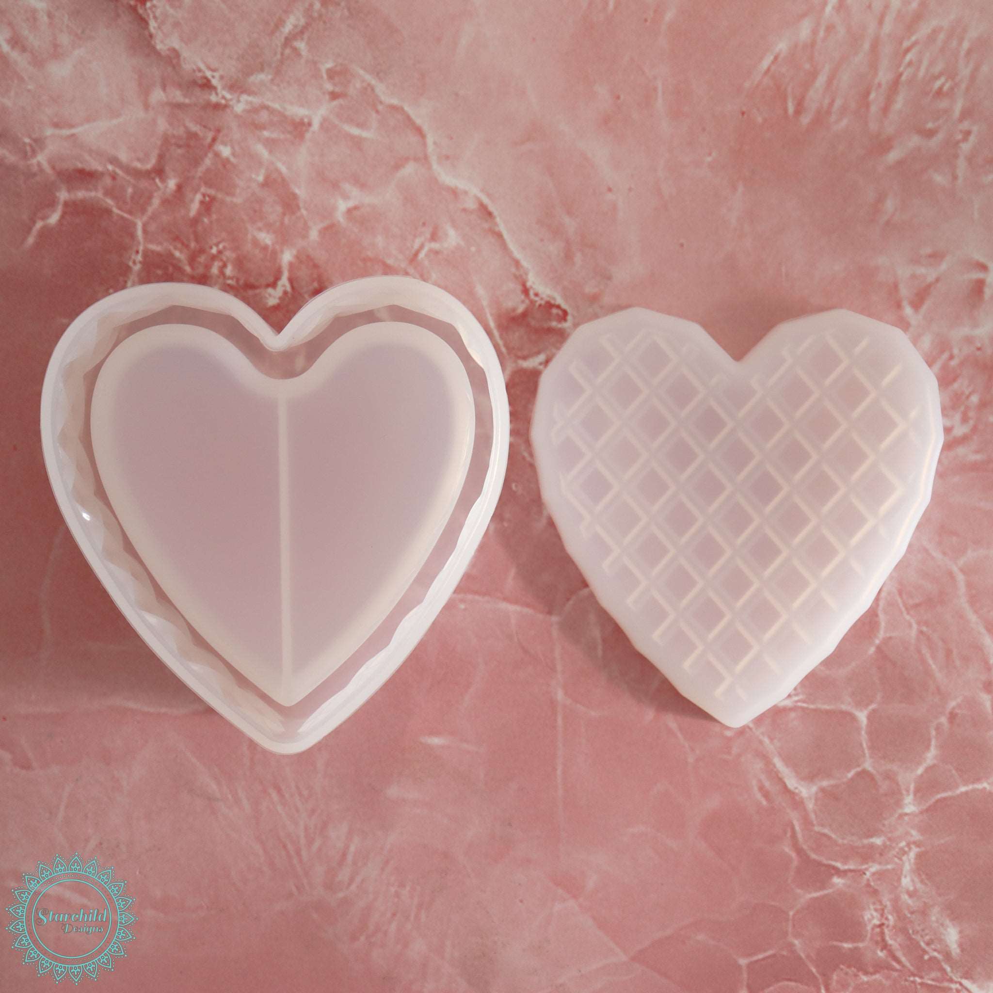 Heart Trinket Box - Silicone Mould