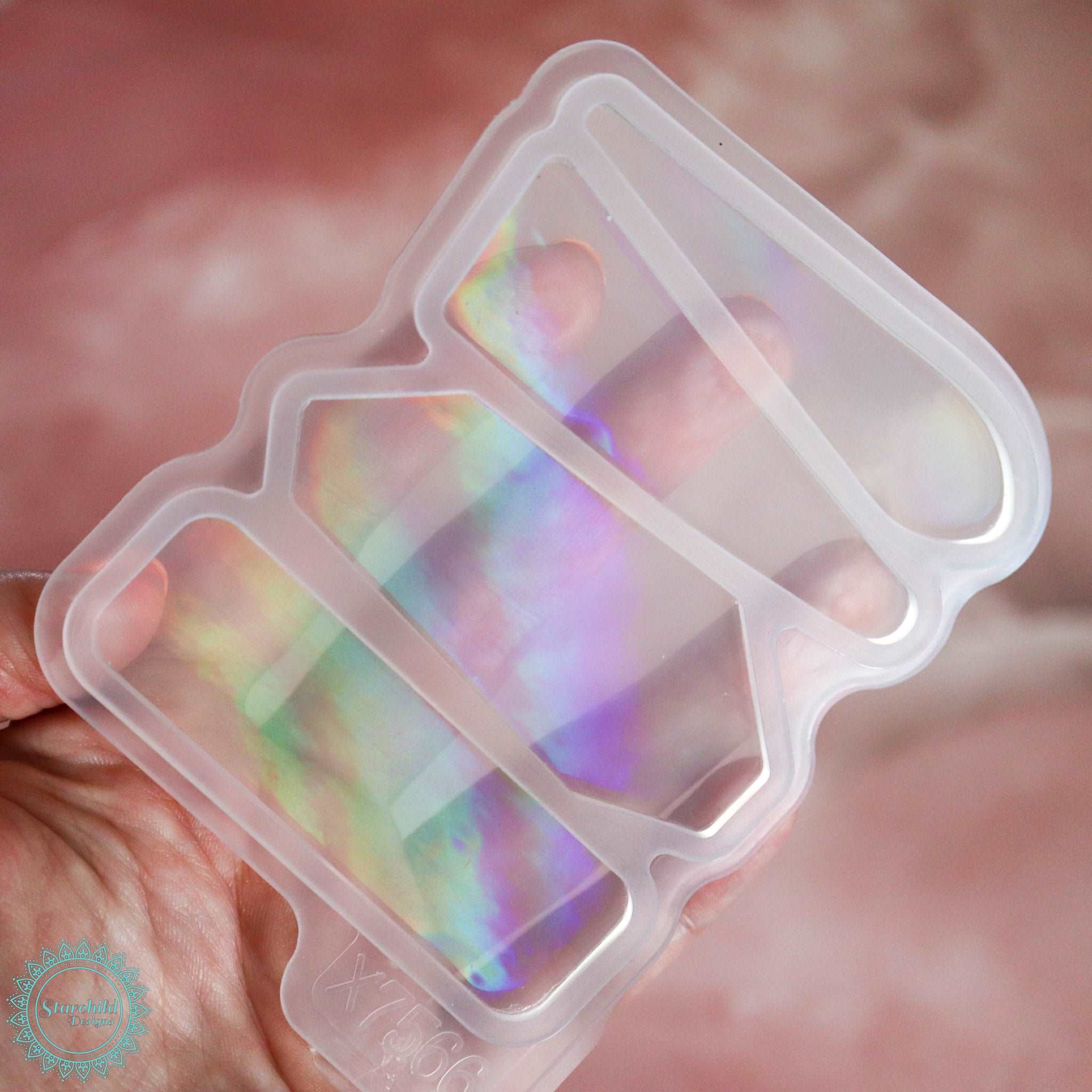 Holographic Hair Clips #2 - Silicone Mould