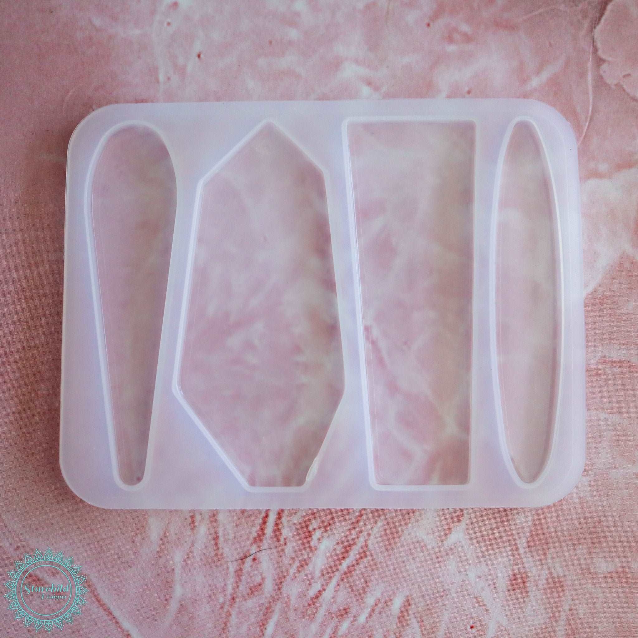 Hair Clip Style 8 - Silicone Mould