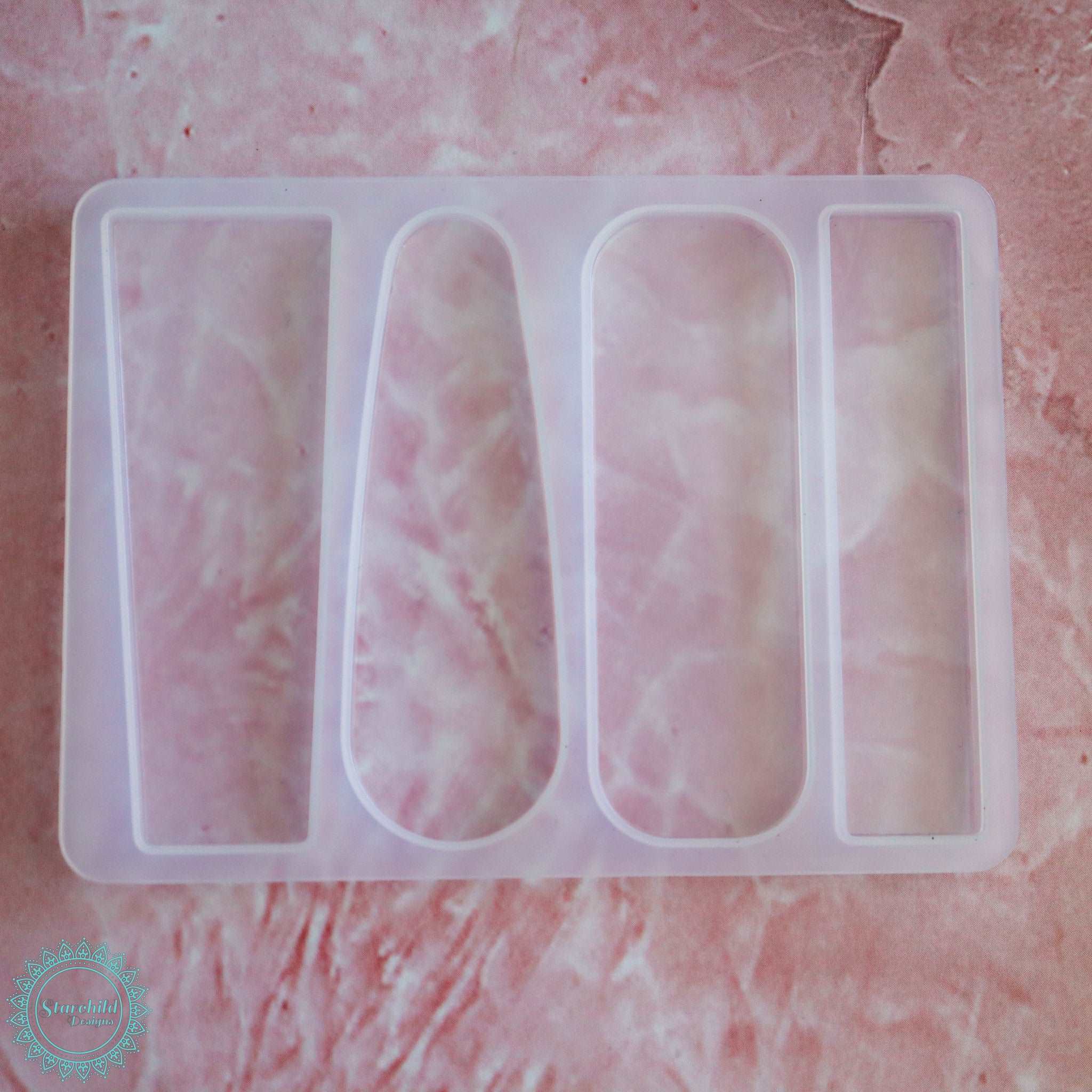 Hair Clip Style 7 - Silicone Mould