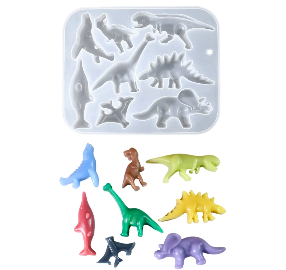 Dinosaurs - Silicone Mould