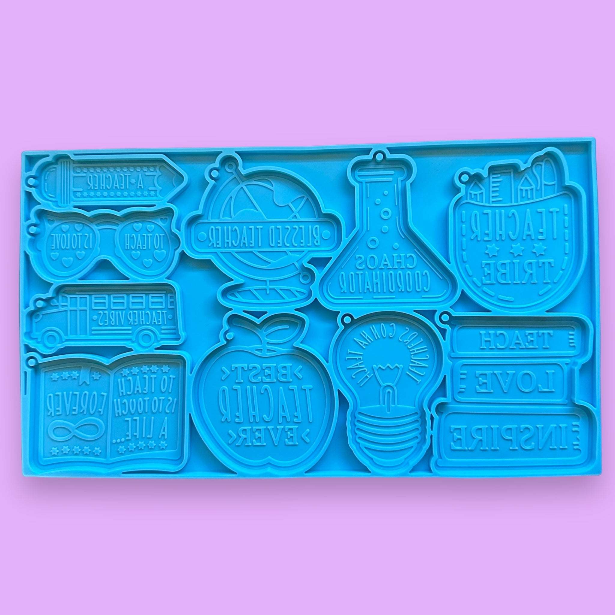 Best Teacher Gift Keychains - Silicone Mould