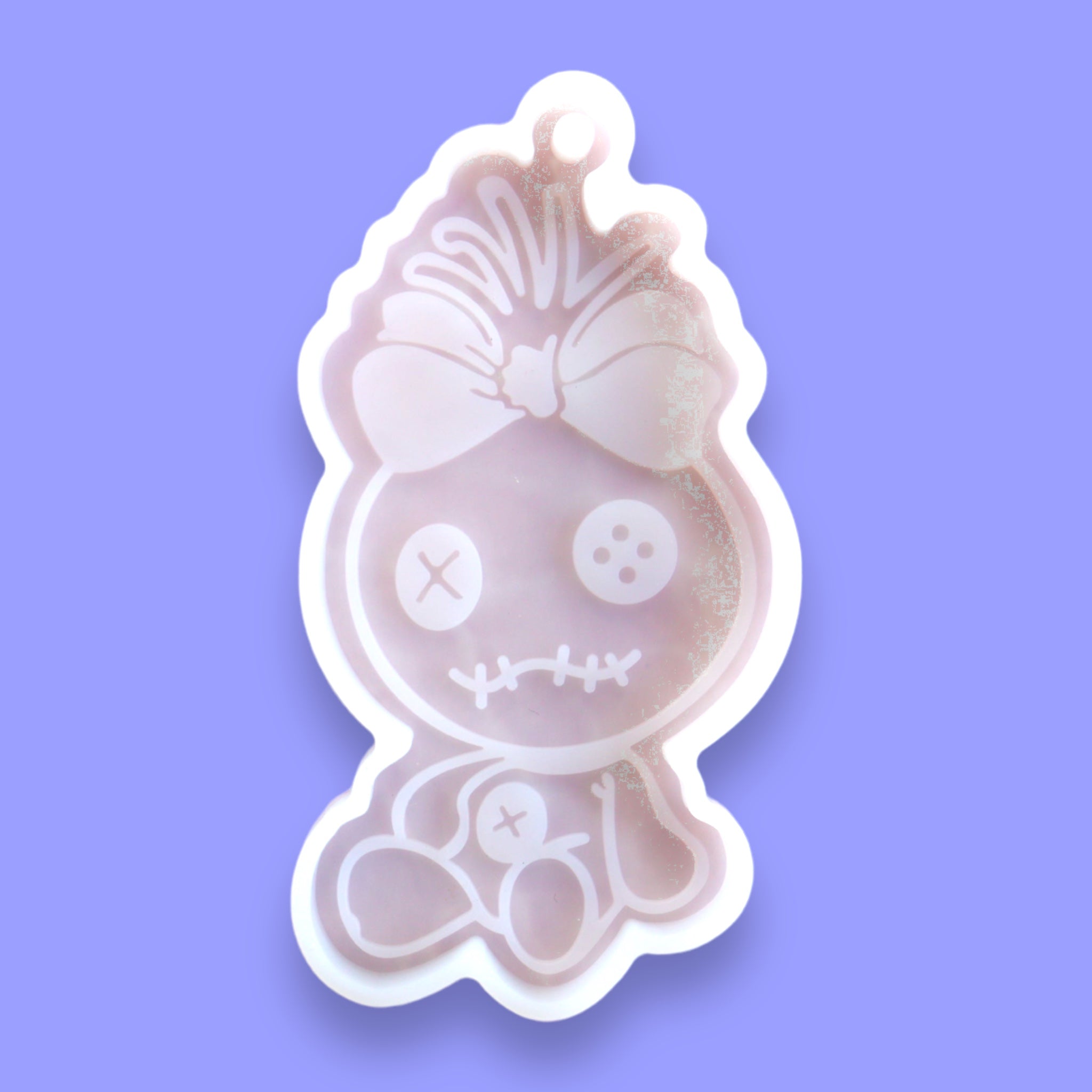Voodoo Baby Doll Keychain Silicone Mould