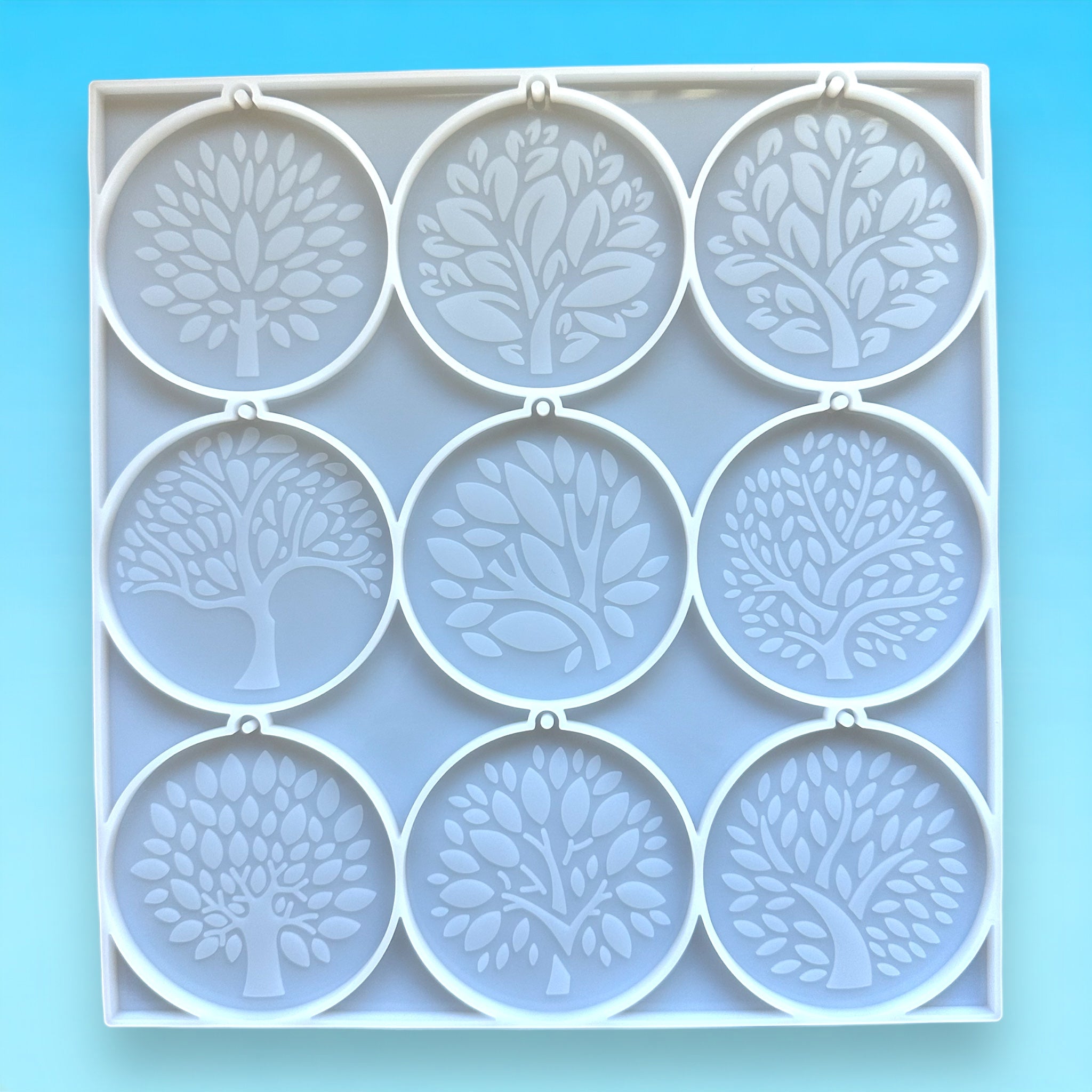 Tree of Life Assorted Keychains - Silicone Mould