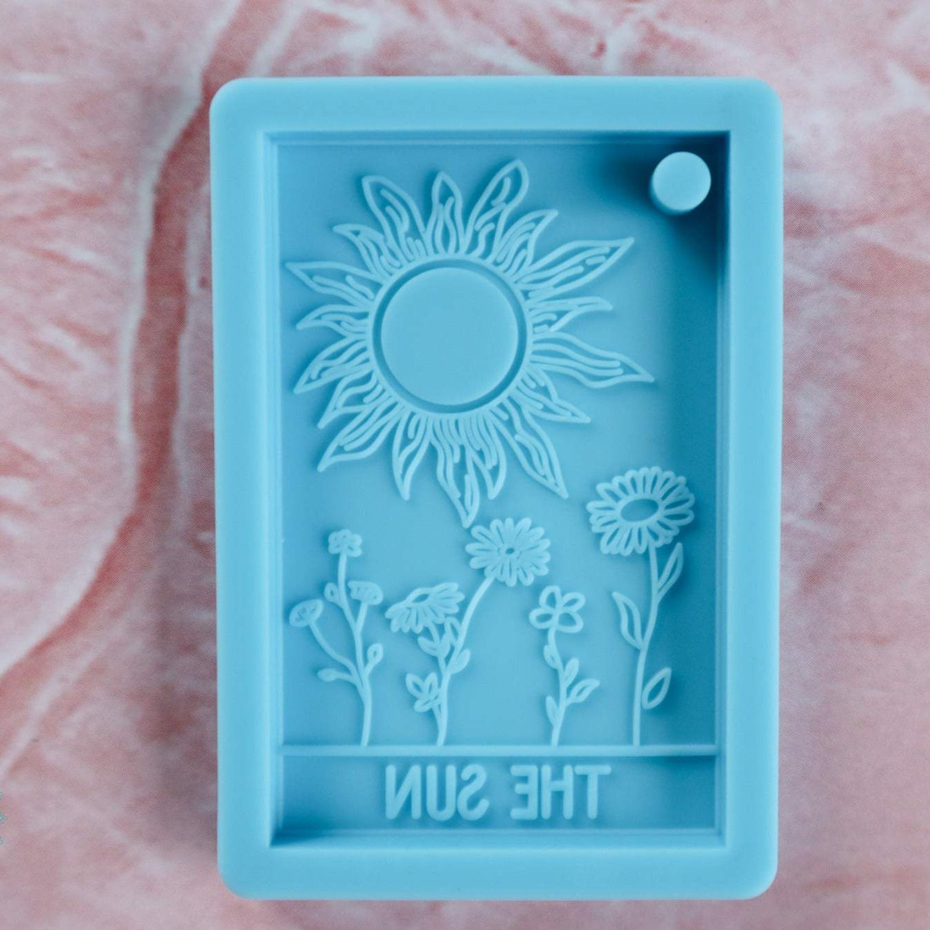 "The Sun" Tarot Card Keychain Silicone Mould, Epoxy Resin Art, Brisbane, Australia