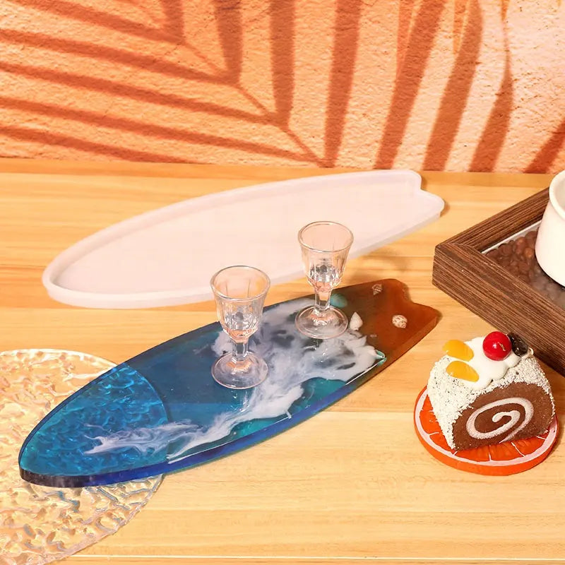 Surfboard Tray/Platter - Silicone Mould