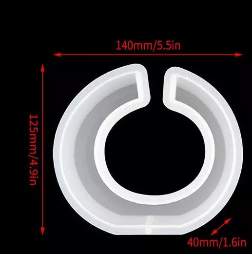 Round Propogation Vase - Silicone Mould (2 Designs)