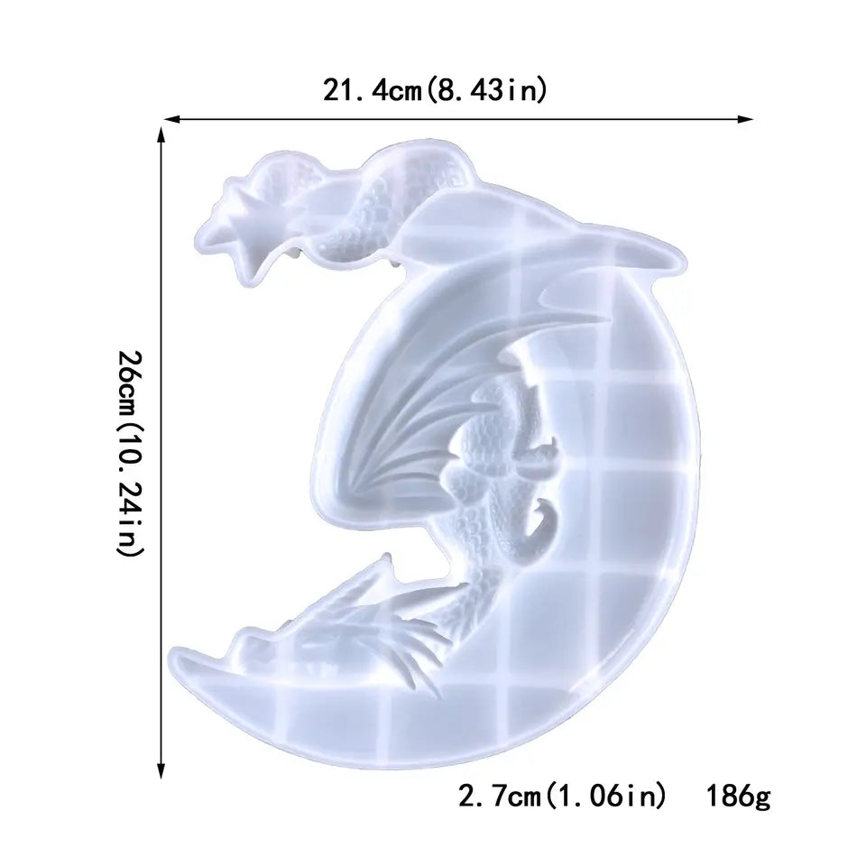 Moon Dragon - Silicone Mould