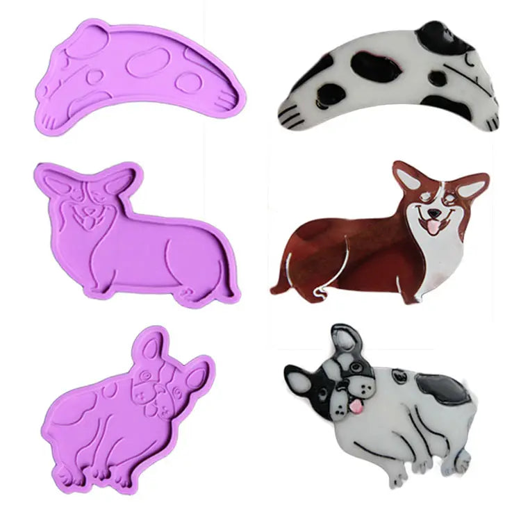 Dog (6 pack) - Silicone Mould