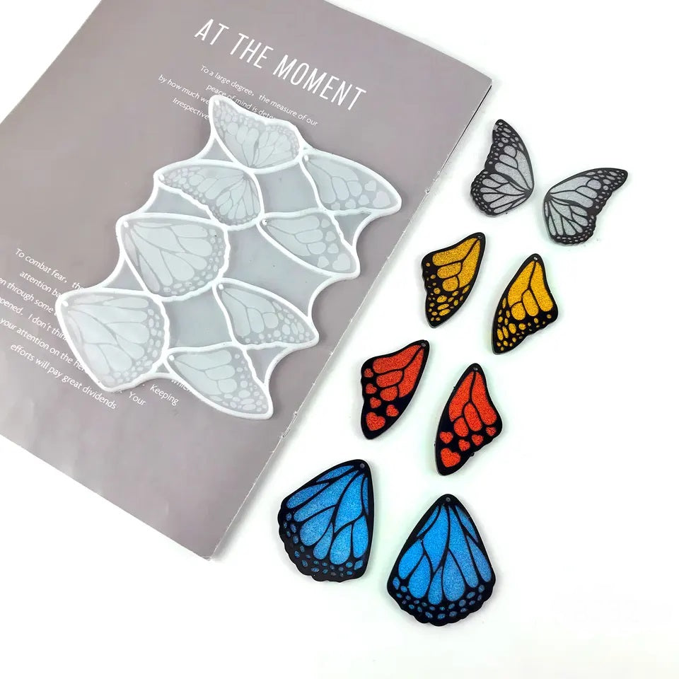 Butterfly Wing Earrings - Silicone Mould