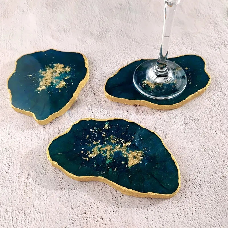 Geode Coaster Set - Silicone Mould