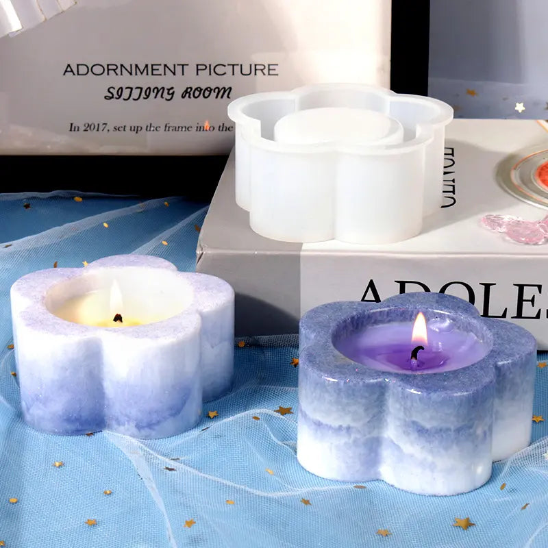 Flower Tealight Holder - Silicone Mould