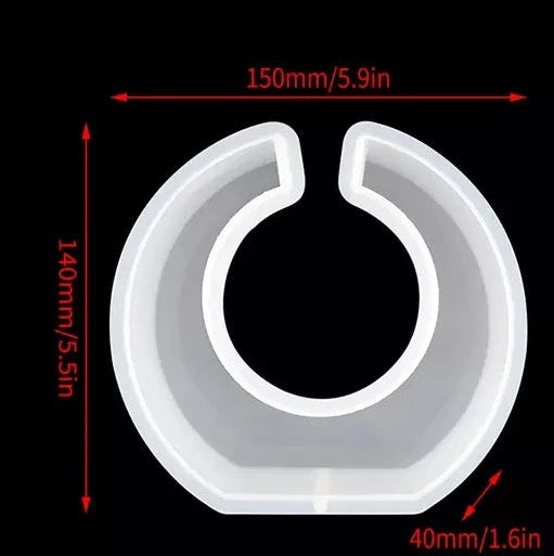 Round Propogation Vase - Silicone Mould (2 Designs)