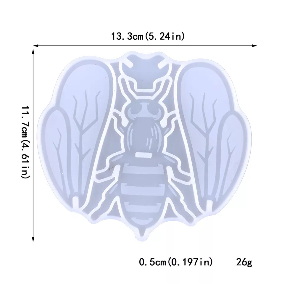 Butterfly Ladybug Bee - Silicone Mould