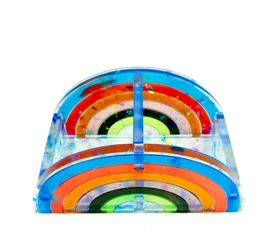 Rainbow Pen Holder Vase - Silicone Mould