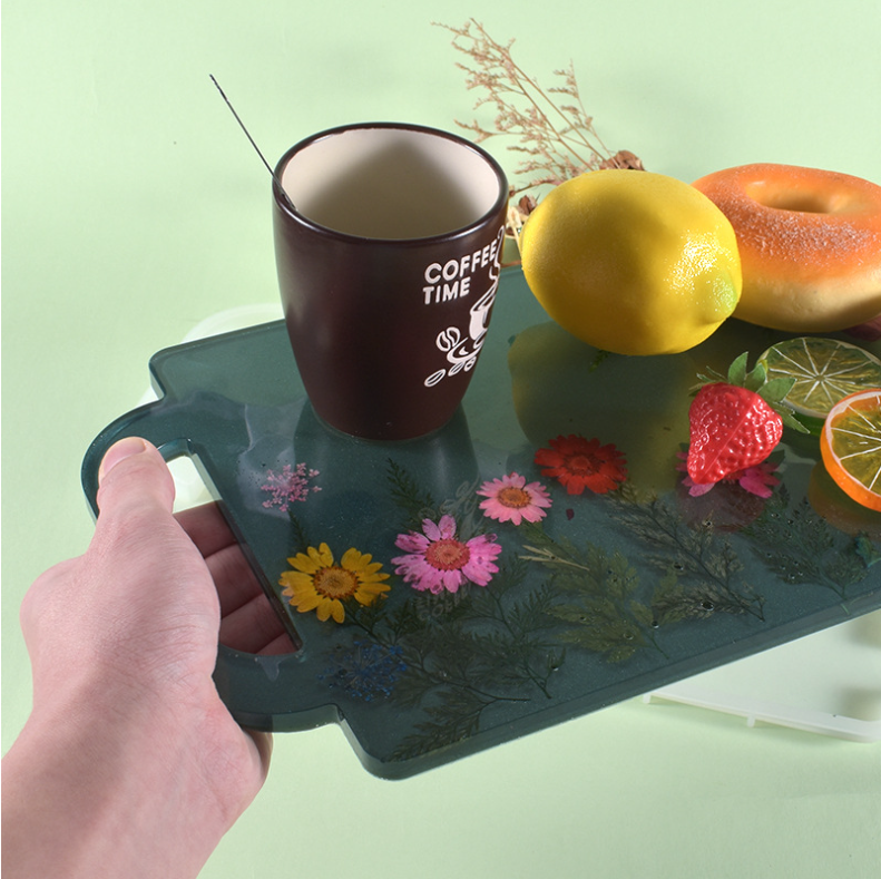 Large Tray with Handles- Silicone Mould, Epoxy Resin Art, Brisbane, Australia