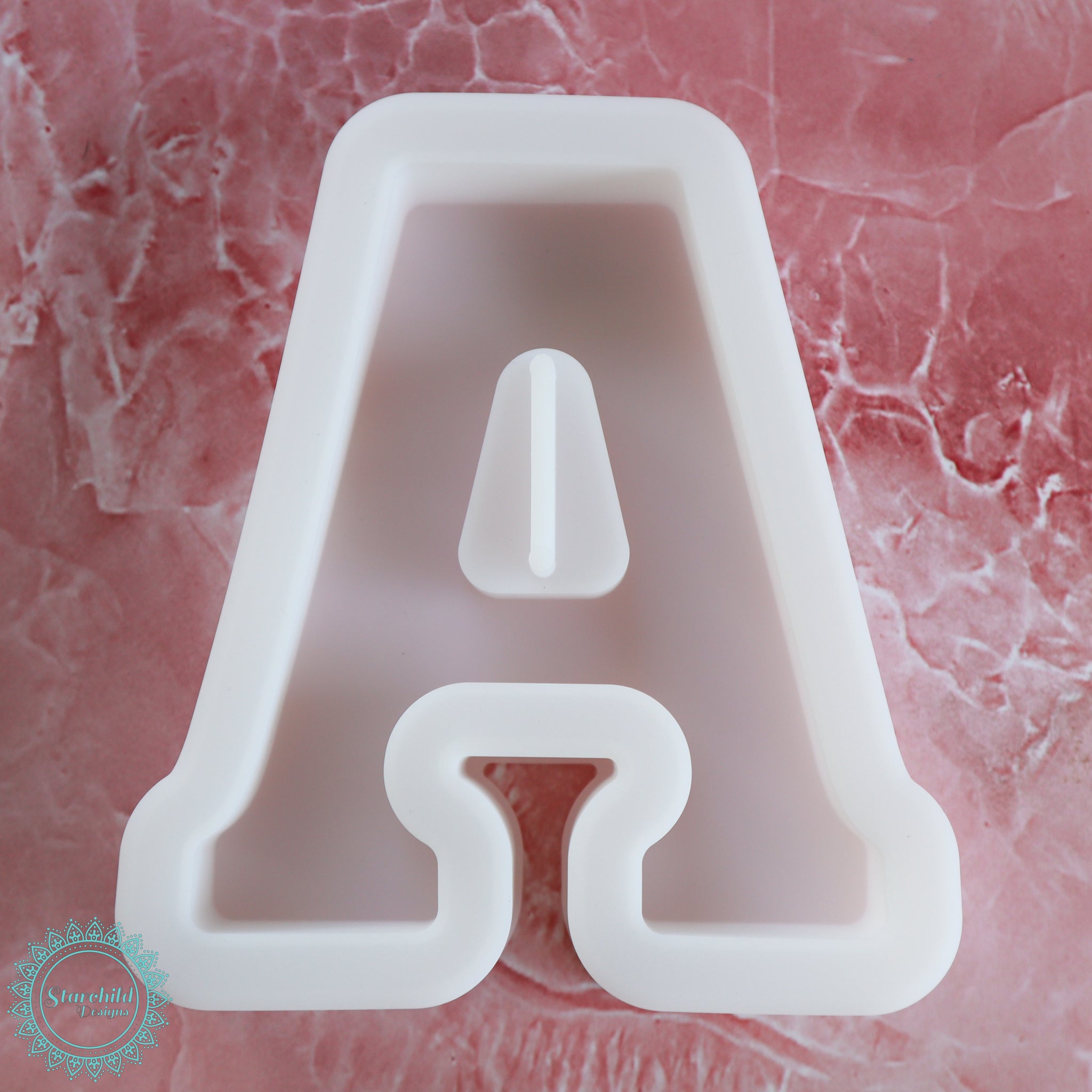 Letter "A" Tray/Dish - Silicone Mould, Epoxy Resin, Brisbane, Australia