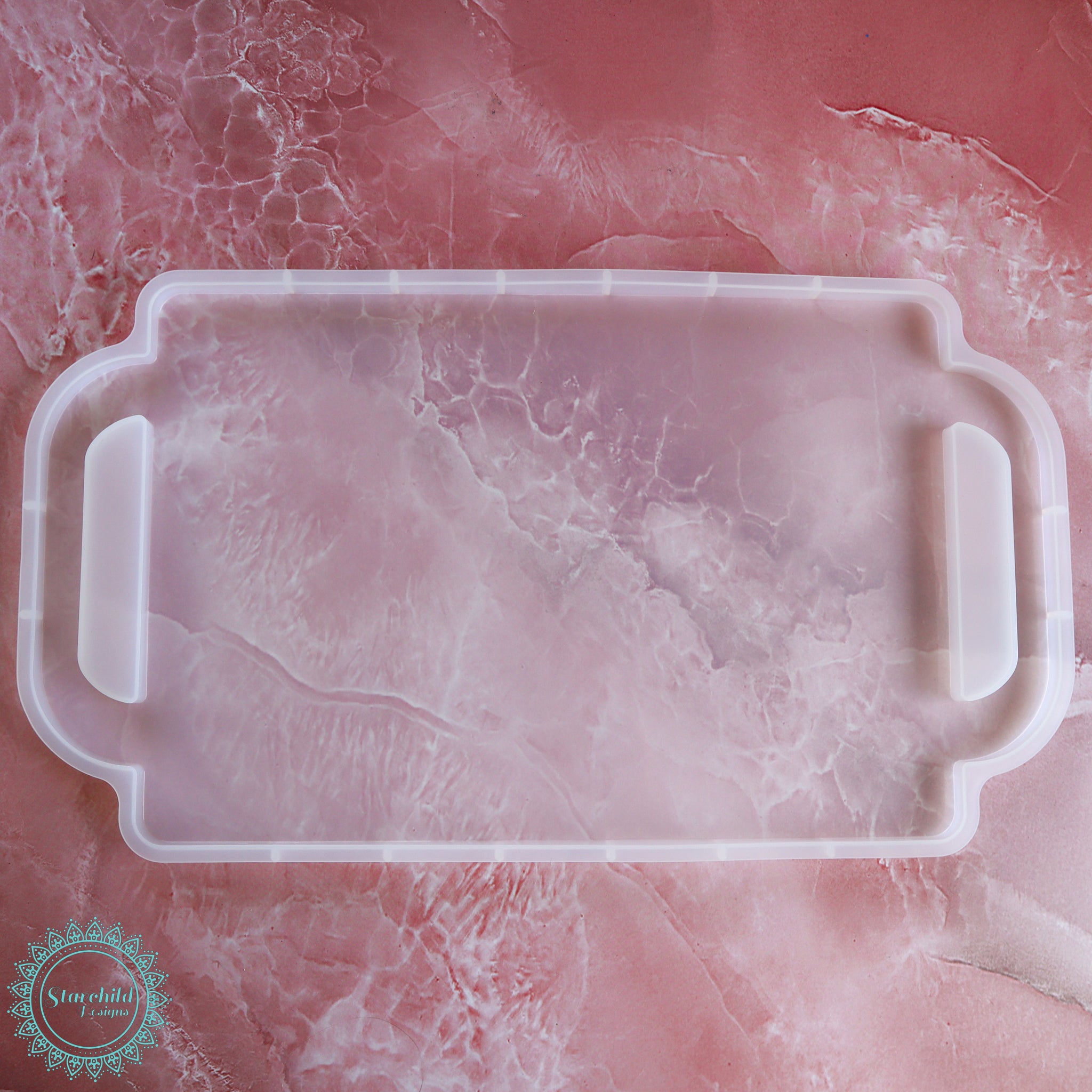 Large Tray with Handles- Silicone Mould, Epoxy Resin Art, Brisbane, Australia