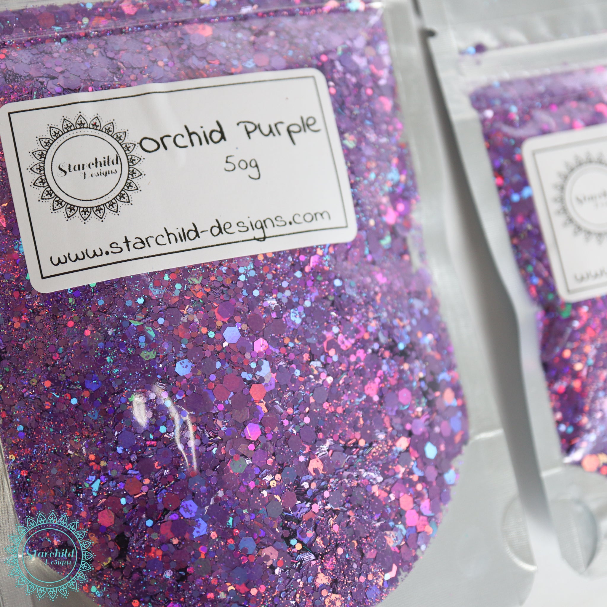 Orchid Purple - Holographic Chunky Glitter