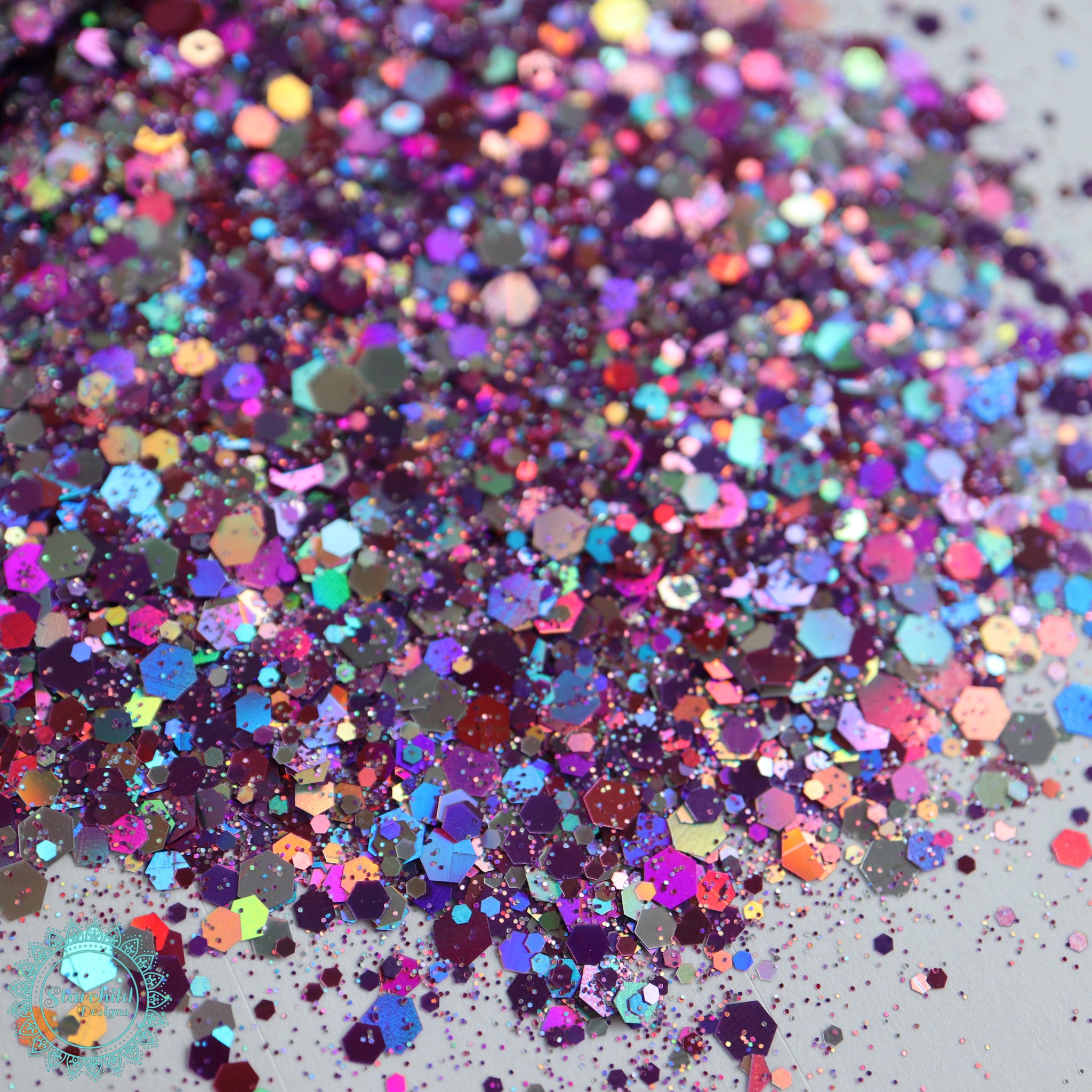 Purple Paradise Chunky Glitter