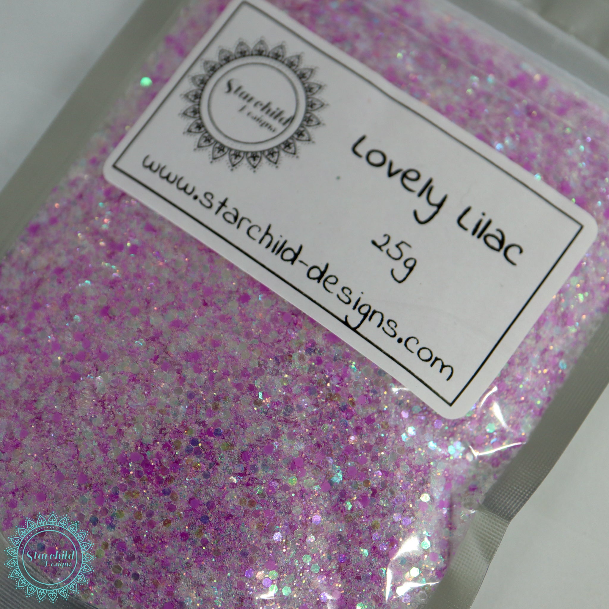 Lovely Lilac - Iridescent Glitter, Epoxy Resin Art & Craft, Brisbane, Australia