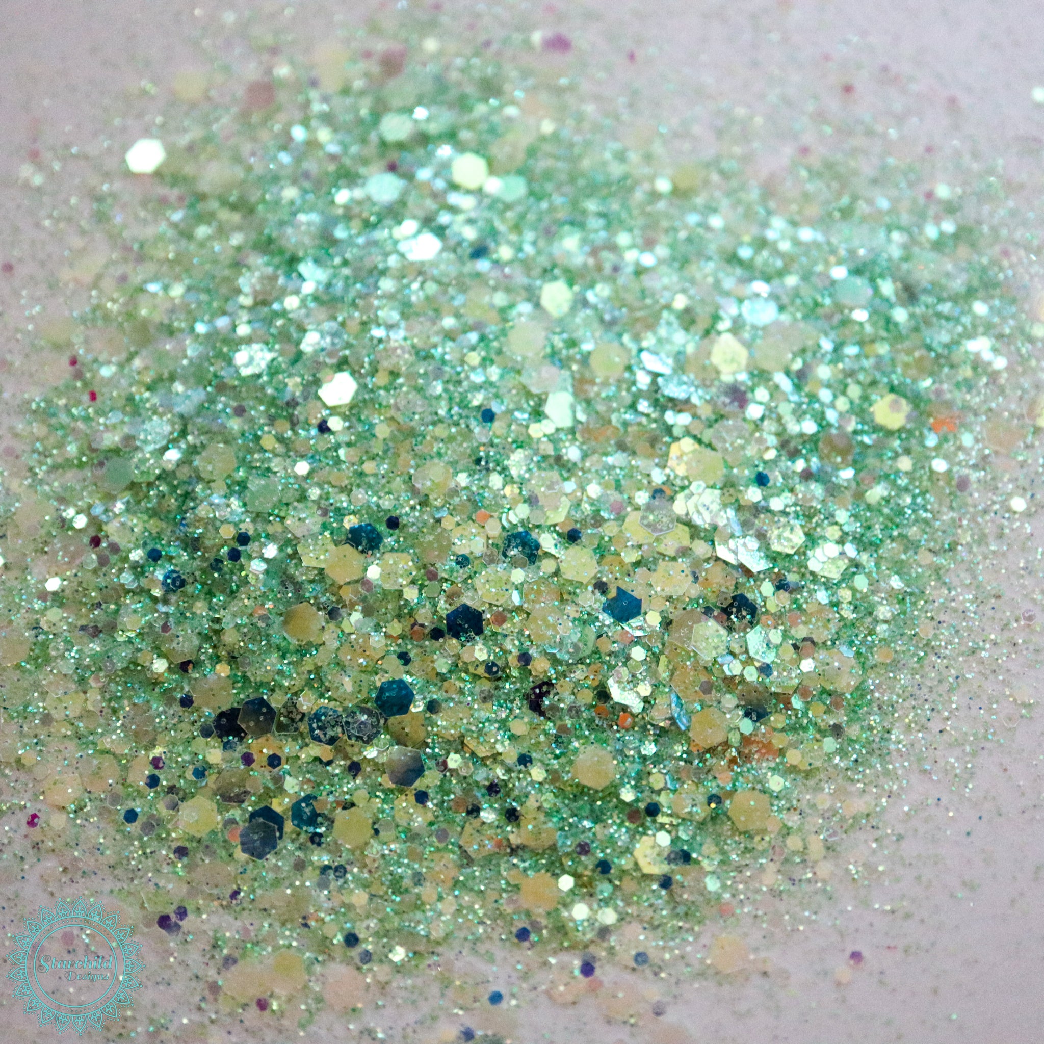 Minty Fresh-  Iridescent Glitter