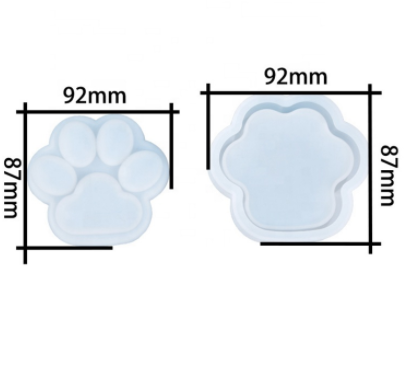 Pet Paw Trinket Box Silicone Mould, Epoxy Resin, Brisbane, Australia