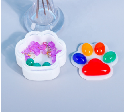 Pet Paw Trinket Box Silicone Mould, Epoxy Resin, Brisbane, Australia