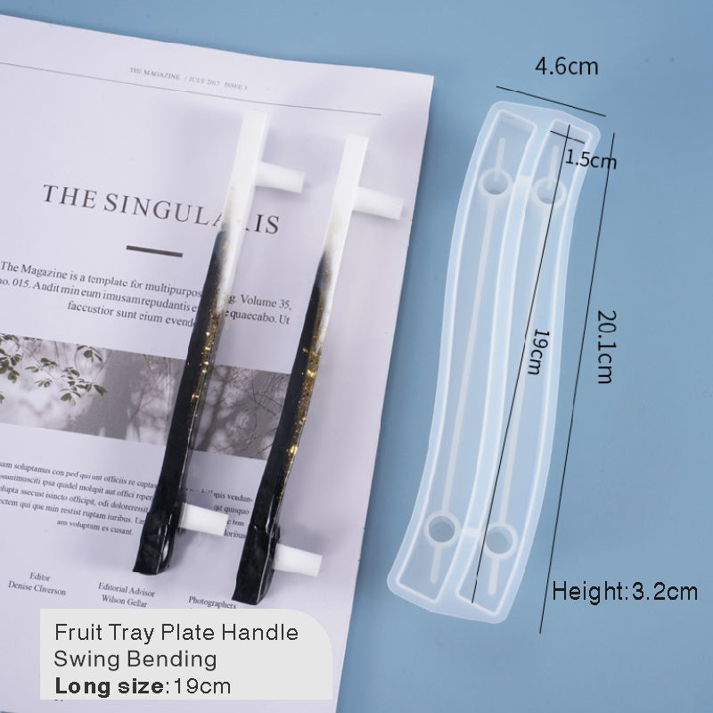 Tray Handle (4 designs) Silicone Mould