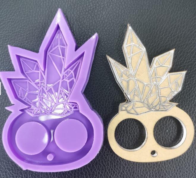 Crystal Defense Keychain Silicone Mould, Epoxy Resin, Brisbane, Australia